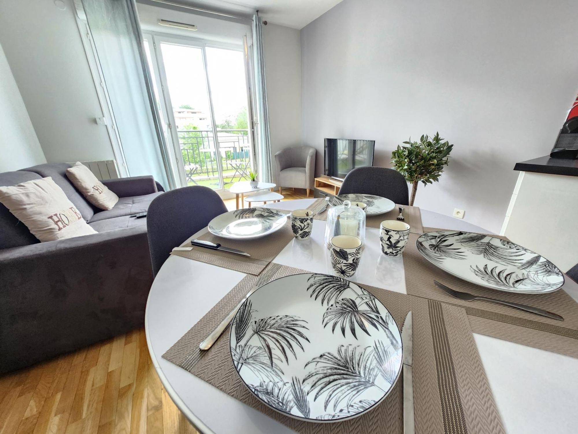 Appartement, Balcon, Parking, 5' Disneyland Montévrain Kültér fotó